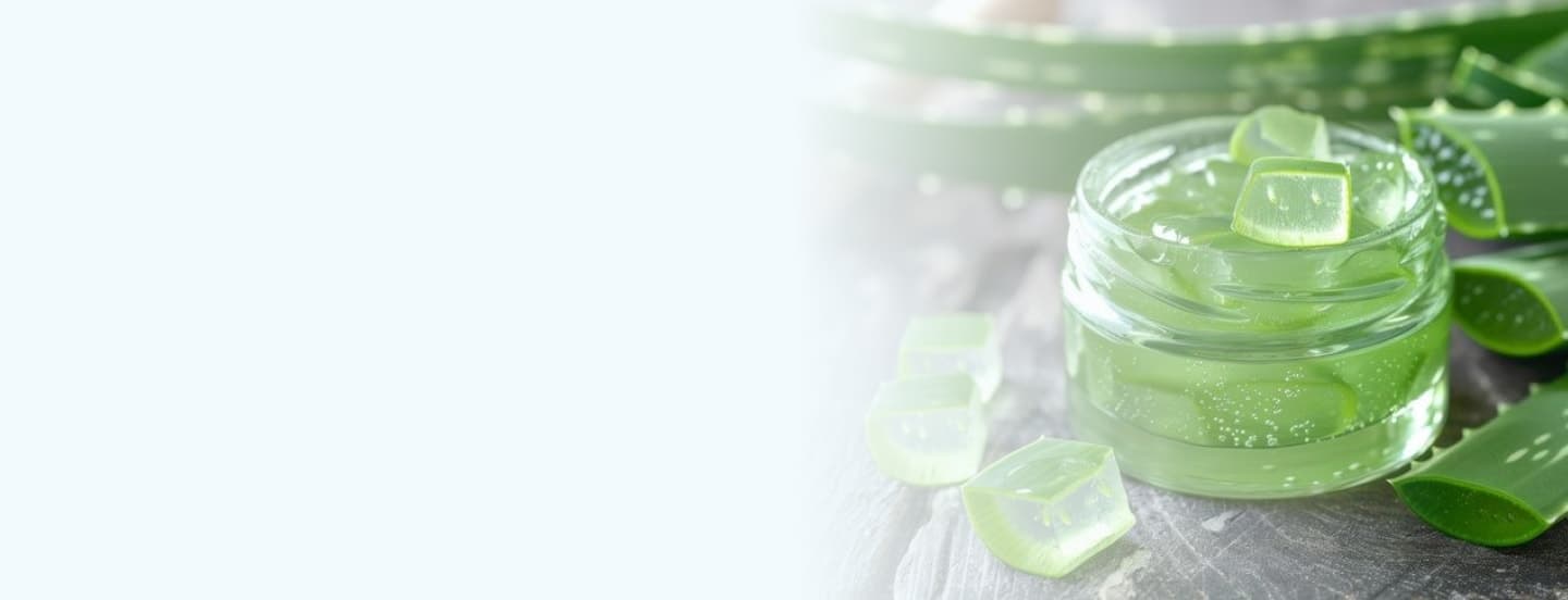 Aloe ingredient banner