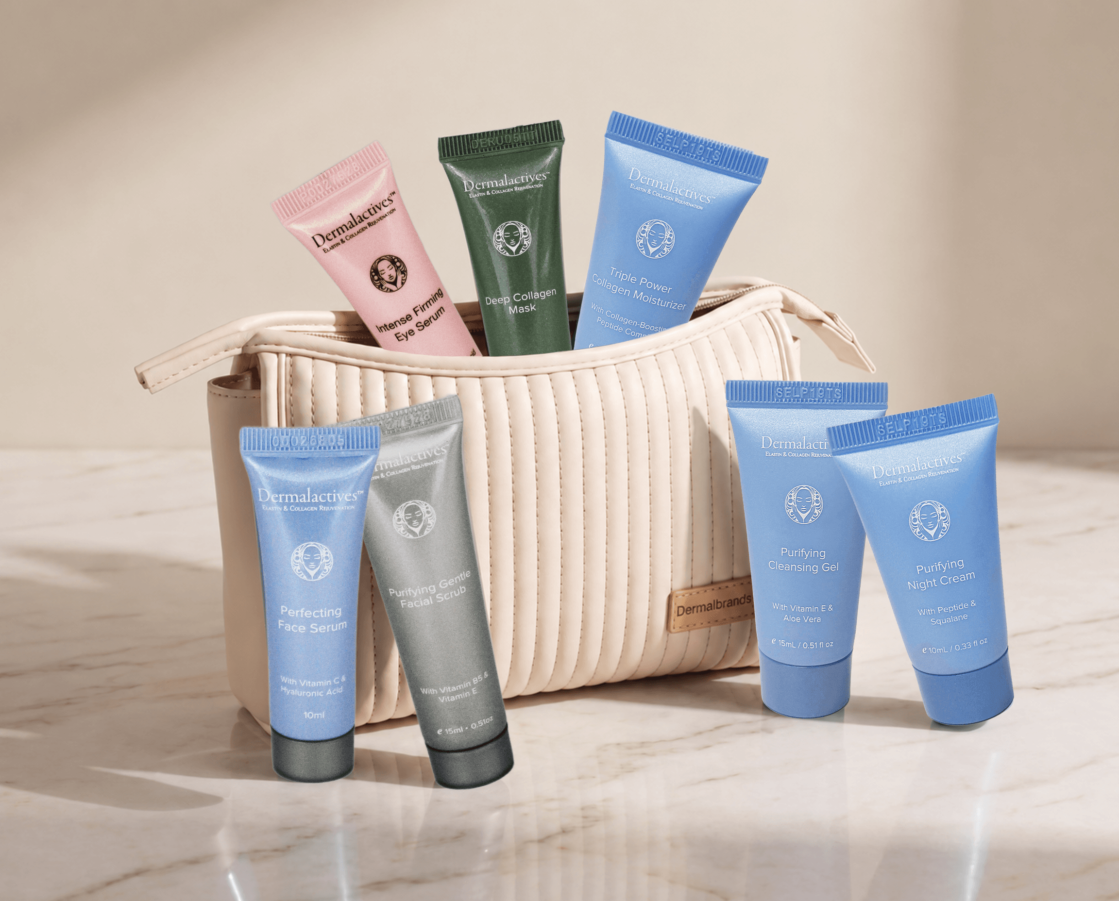 Dermalactives Complete Travel Skin Kit